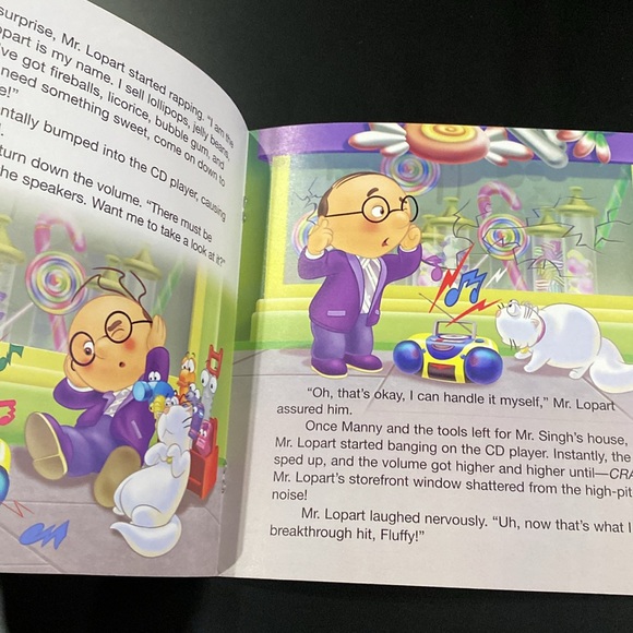 Disney’s Handy Manny: Tools for Toys - Softcover Children’s Book - Picture 6 of 6